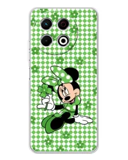 Чехол для TECNO Spark 40 Pro с картинкой «Mickey в клетку» Чехол для TECNO Spark 40 Pro с картинкой «Mickey в клетку»