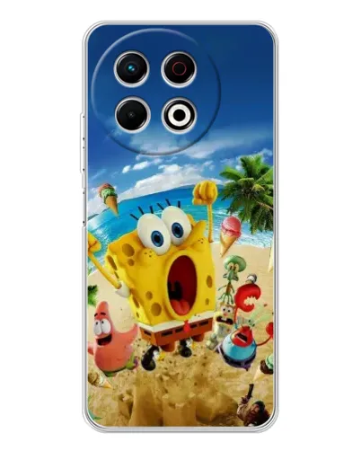 Чехол для TECNO Spark 40 Pro с картинкой «Развлечения на пляже»
