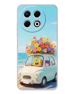 Чехол для TECNO Spark 40 Pro с картинкой «Автомобильное путешествие»