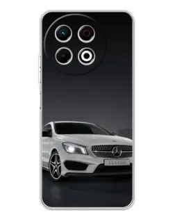 Чехол для TECNO Spark 40 Pro с картинкой «Mercedes AMG GT Silver»