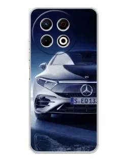Чехол для TECNO Spark 40 Pro с картинкой «Mercedes EQ — будущее»