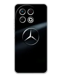 Чехол для TECNO Spark 40 Pro с картинкой «Mercedes на металле» Чехол для TECNO Spark 40 Pro с картинкой «Mercedes на металле»