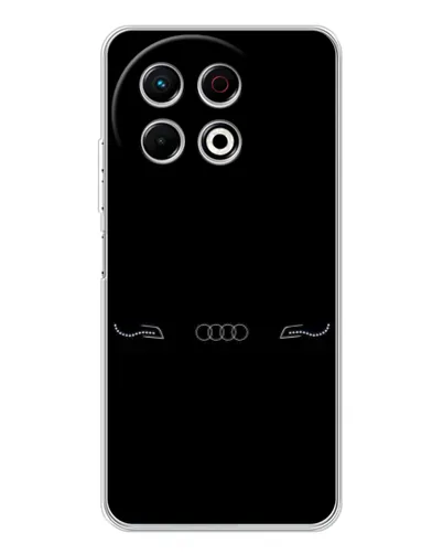 Чехол для TECNO Spark 40 Pro с картинкой «Audi — световой подпись» Чехол для TECNO Spark 40 Pro с картинкой «Audi — световой подпись»