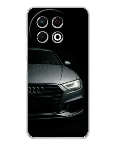 Чехол для TECNO Spark 40 Pro с картинкой «Audi — детализация кузова» Чехол для TECNO Spark 40 Pro с картинкой «Audi — детализация кузова»