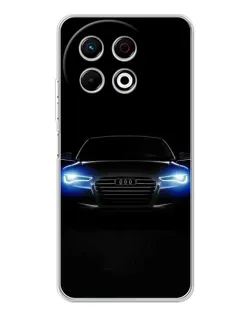 Чехол для TECNO Spark 40 Pro с картинкой «Audi в неоне» Чехол для TECNO Spark 40 Pro с картинкой «Audi в неоне»