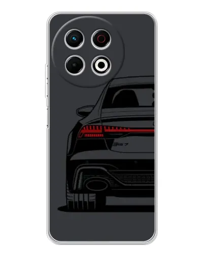 Чехол для TECNO Spark 40 Pro с картинкой «Задняя часть Audi — арт» Чехол для TECNO Spark 40 Pro с картинкой «Задняя часть Audi — арт»