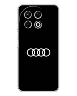 Чехол для TECNO Spark 40 Pro с картинкой «Audi White Logo» Чехол для TECNO Spark 40 Pro с картинкой «Audi White Logo»