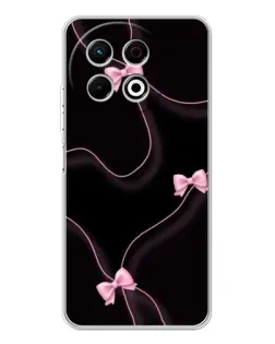 Чехол для TECNO Spark 40 Pro с картинкой «Розовые ленты»