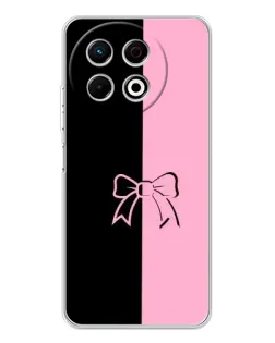 Чехол для TECNO Spark 40 Pro с картинкой «Половинки банта»