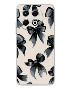 Чехол для TECNO Spark 40 Pro с картинкой «Банты Coquette»