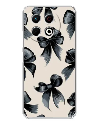 Чехол для TECNO Spark 40 Pro с картинкой «Банты Coquette»