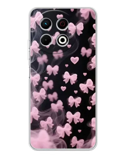 Чехол для TECNO Spark 40 Pro с картинкой «Неоновое кружево»
