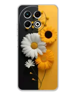 Чехол для TECNO Spark 40 Pro с картинкой «Подсолнух и ромашка» Чехол для TECNO Spark 40 Pro с картинкой «Подсолнух и ромашка»