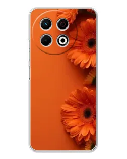 Чехол для TECNO Spark 40 Pro с картинкой «Оранжевые герберы» Чехол для TECNO Spark 40 Pro с картинкой «Оранжевые герберы»