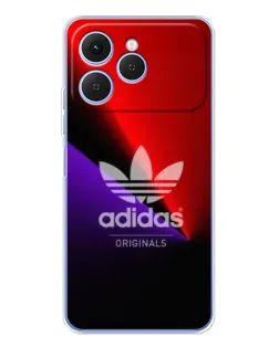 Чехол для TECNO Spark 40 с картинкой «Adidas Red Neon» Чехол для TECNO Spark 40 с картинкой «Adidas Red Neon»