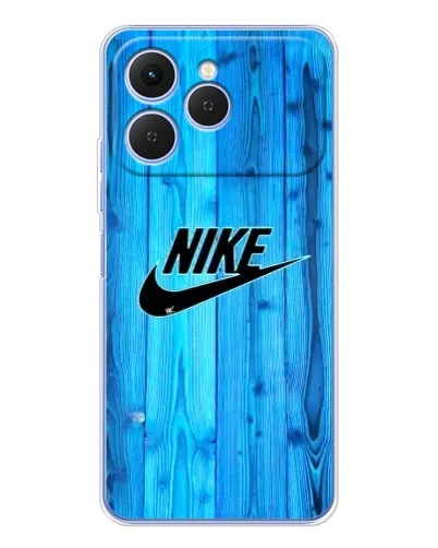 Чехол для TECNO Spark 40 с картинкой «Голубое дерево Nike»