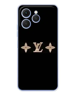 Чехол для TECNO Spark 40 с картинкой «Louis Vuitton — минимализм» Чехол для TECNO Spark 40 с картинкой «Louis Vuitton — минимализм»