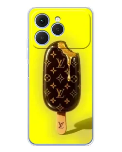 Чехол для TECNO Spark 40 с картинкой «Мороженое от LV» Чехол для TECNO Spark 40 с картинкой «Мороженое от LV»