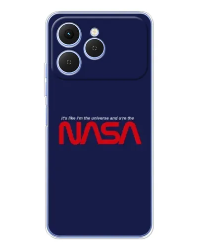 Чехол для TECNO Spark 40 с картинкой «NASA — глубокий космос»
