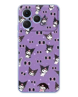 Чехол для TECNO Spark 40 с картинкой «Kuromi — паттерн» Чехол для TECNO Spark 40 с картинкой «Kuromi — паттерн»