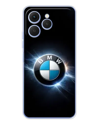 Чехол для TECNO Spark 40 с картинкой «BMW — неоновое сияние» Чехол для TECNO Spark 40 с картинкой «BMW — неоновое сияние»
