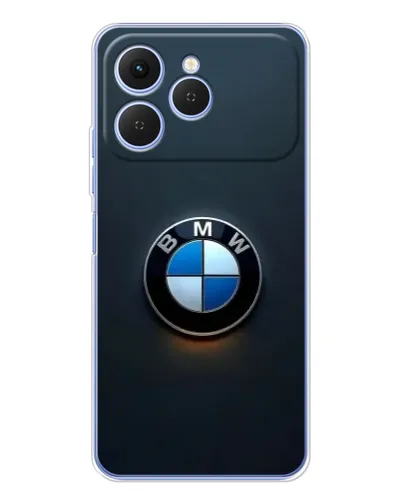 Чехол для TECNO Spark 40 с картинкой «Логотип BMW — минимализм» Чехол для TECNO Spark 40 с картинкой «Логотип BMW — минимализм»