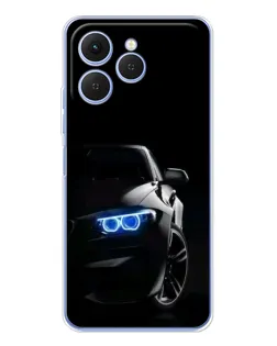 Чохол для TECNO Spark 40 з картинкою «BMW — нічний погляд» Чохол для TECNO Spark 40 з картинкою «BMW — нічний погляд»