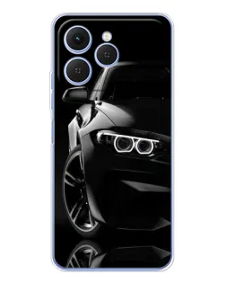 Чохол для TECNO Spark 40 з картинкою «Чорна BMW — профіль» Чохол для TECNO Spark 40 з картинкою «Чорна BMW — профіль»