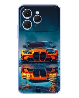 Чохол для TECNO Spark 40 з картинкою «BMW — золота емблема» Чохол для TECNO Spark 40 з картинкою «BMW — золота емблема»