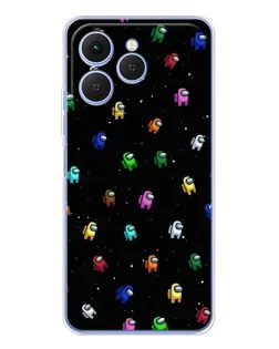 Чехол для TECNO Spark 40 с картинкой «Экипаж Among Us» Чехол для TECNO Spark 40 с картинкой «Экипаж Among Us»