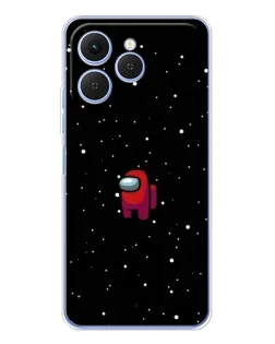 Чехол для TECNO Spark 40 с картинкой «Красный Among Us» Чехол для TECNO Spark 40 с картинкой «Красный Among Us»