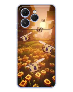 Чехол для TECNO Spark 40 с картинкой «Поле подсолнухов» Чехол для TECNO Spark 40 с картинкой «Поле подсолнухов»