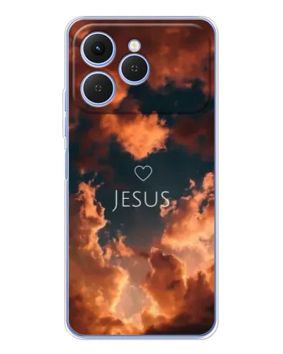 Чохол для TECNO Spark 40 з картинкою «Сяйво Імені Jesus» Чохол для TECNO Spark 40 з картинкою «Сяйво Імені Jesus»