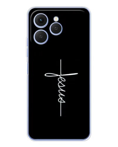 Чохол для TECNO Spark 40 з картинкою «Тонка лінія віри» Чохол для TECNO Spark 40 з картинкою «Тонка лінія віри»