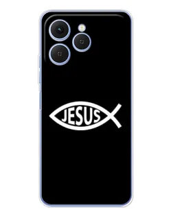 Чохол для TECNO Spark 40 з картинкою «Класичний Jesus»