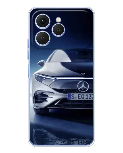 Чехол для TECNO Spark 40 с картинкой «Mercedes EQ — будущее»