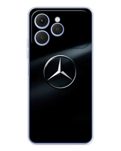 Чехол для TECNO Spark 40 с картинкой «Mercedes на металле» Чехол для TECNO Spark 40 с картинкой «Mercedes на металле»