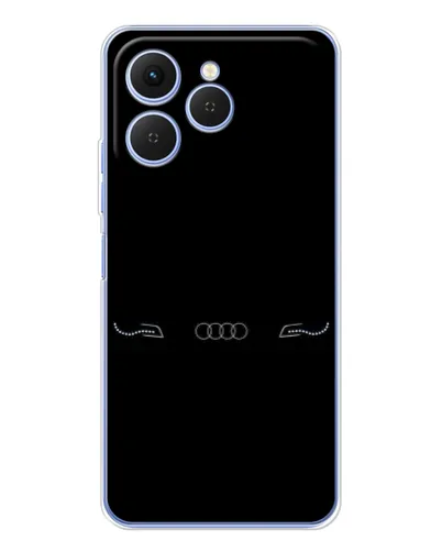 Чехол для TECNO Spark 40 с картинкой «Audi — световой подпись» Чехол для TECNO Spark 40 с картинкой «Audi — световой подпись»