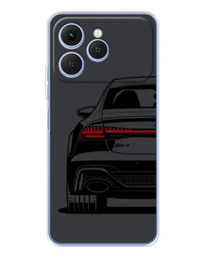 Чехол для TECNO Spark 40 с картинкой «Задняя часть Audi — арт» Чехол для TECNO Spark 40 с картинкой «Задняя часть Audi — арт»