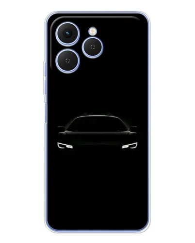 Чехол для TECNO Spark 40 с картинкой «Взгляд Audi в темноте» Чехол для TECNO Spark 40 с картинкой «Взгляд Audi в темноте»