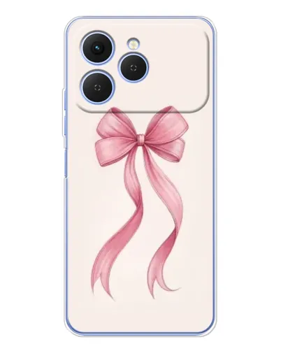 Чехол для TECNO Spark 40 с картинкой «Розовый бант» Чехол для TECNO Spark 40 с картинкой «Розовый бант»