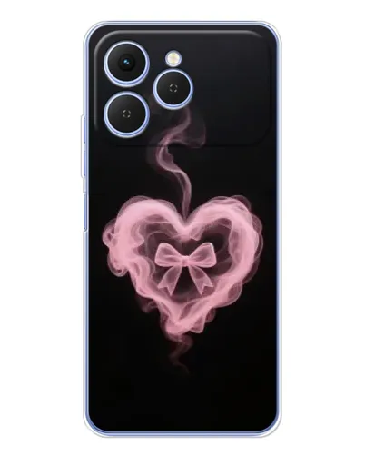 Чехол для TECNO Spark 40 с картинкой «Дымчатое сердце» Чехол для TECNO Spark 40 с картинкой «Дымчатое сердце»