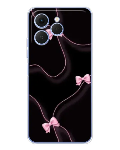Чехол для TECNO Spark 40 с картинкой «Розовые ленты» Чехол для TECNO Spark 40 с картинкой «Розовые ленты»