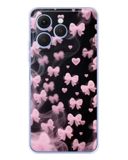 Чехол для TECNO Spark 40 с картинкой «Неоновое кружево» Чехол для TECNO Spark 40 с картинкой «Неоновое кружево»