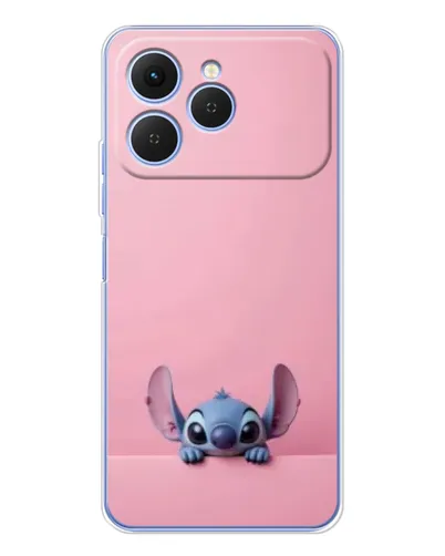 Чохол для TECNO Spark 40 з картинкою «Stitch визирає»