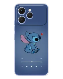 Чохол для TECNO Spark 40 з картинкою «Музичний Stitch»