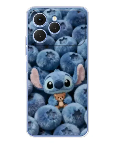 Чохол для TECNO Spark 40 з картинкою «Стіч та лохина»