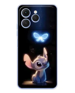 Чохол для TECNO Spark 40 з картинкою «Сяючий Стіч»