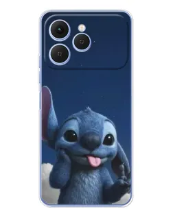 Чохол для TECNO Spark 40 з картинкою «Стіч у хмарах»