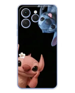 Чохол для TECNO Spark 40 з картинкою «Фіолетовий туман троянд»